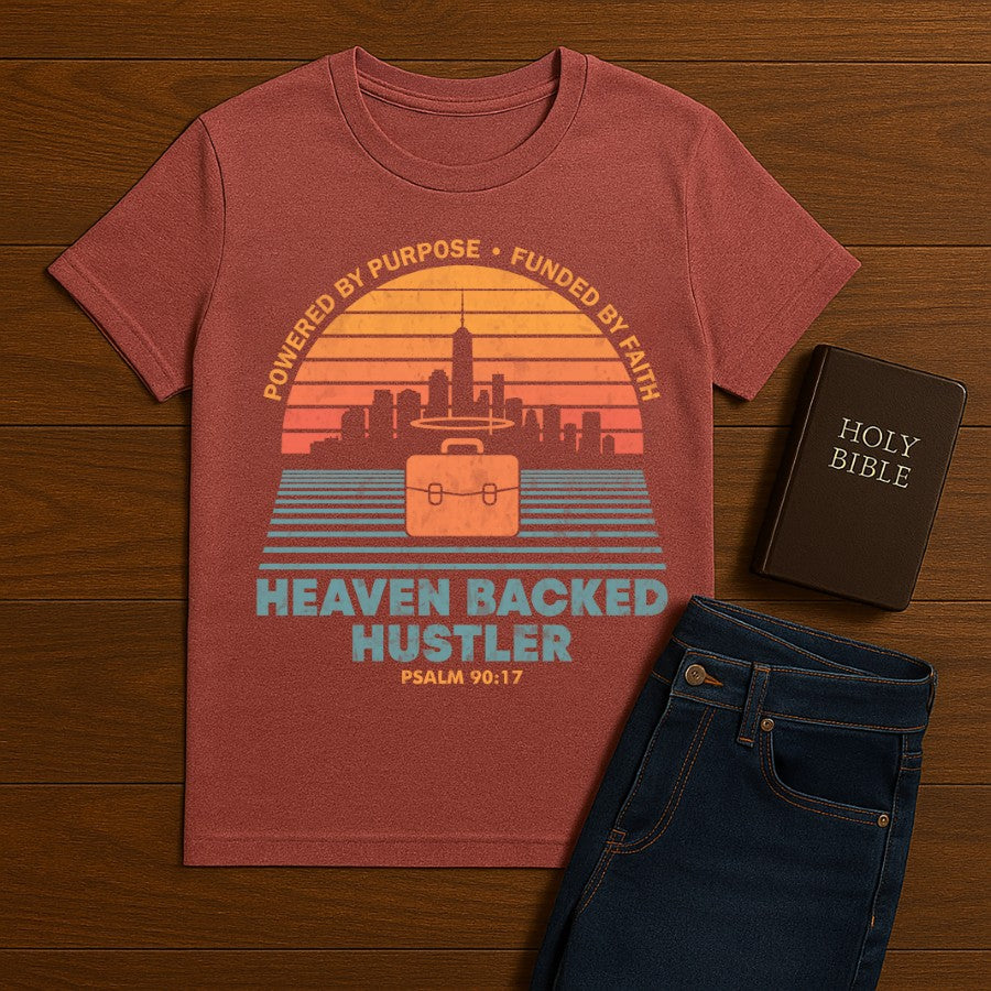 Heaven Backed Hustler Tee