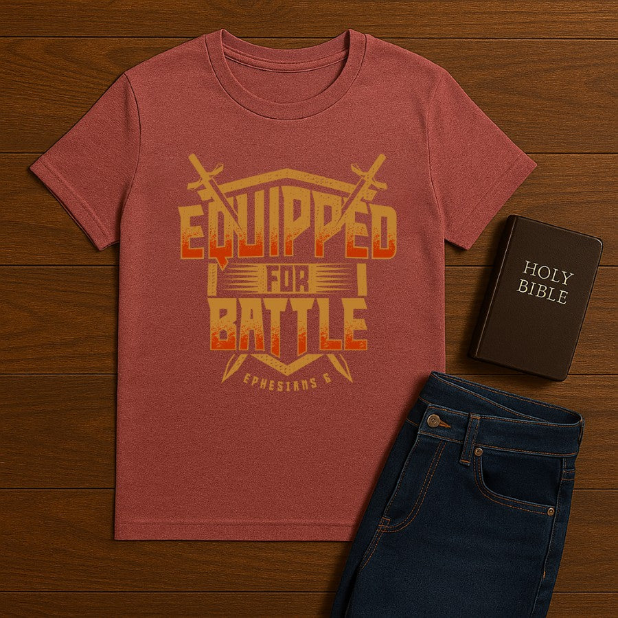 Equipped for Battle Tee