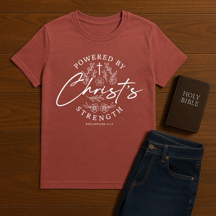 Powered By Christ Tee
