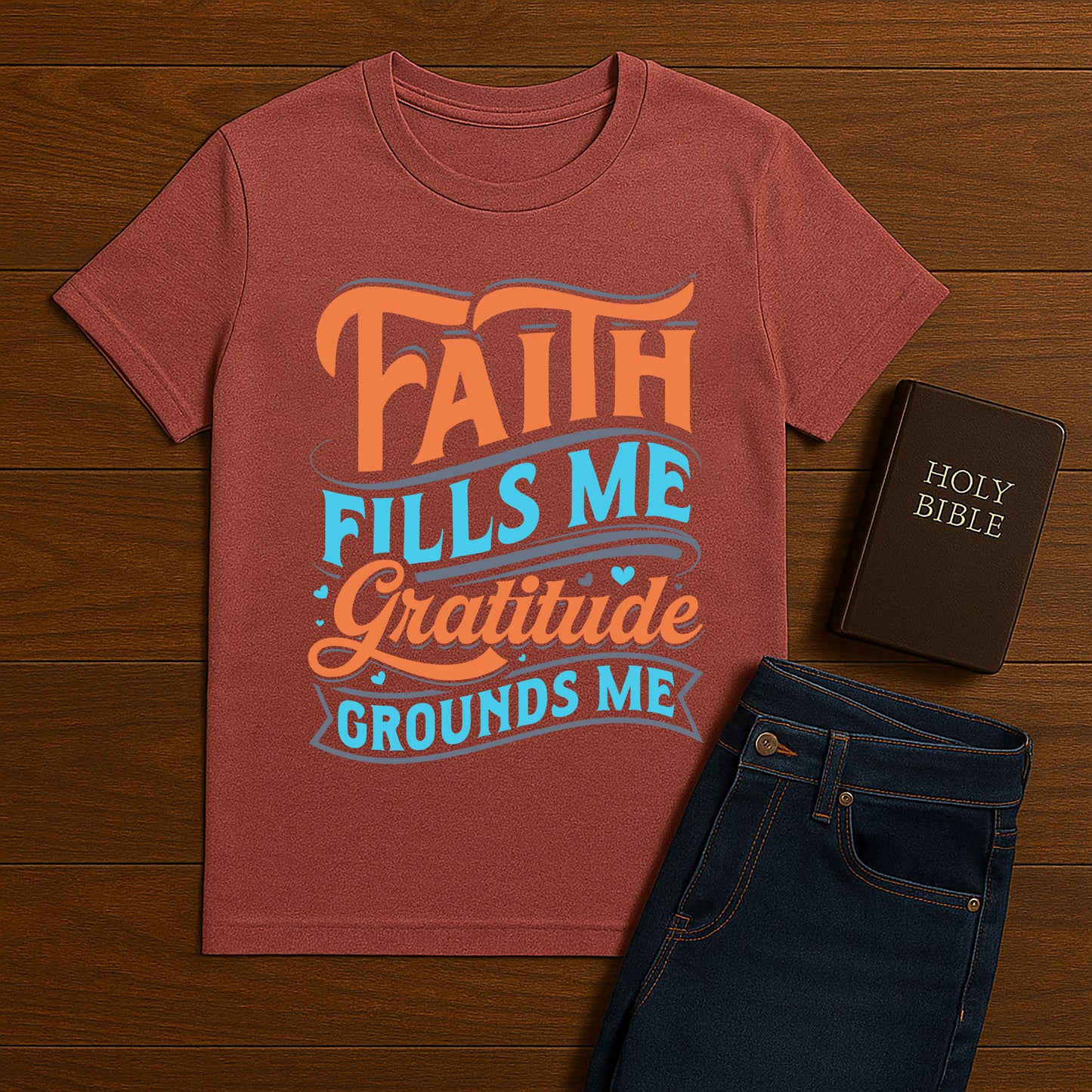 Faith fill me Gratitude Tee