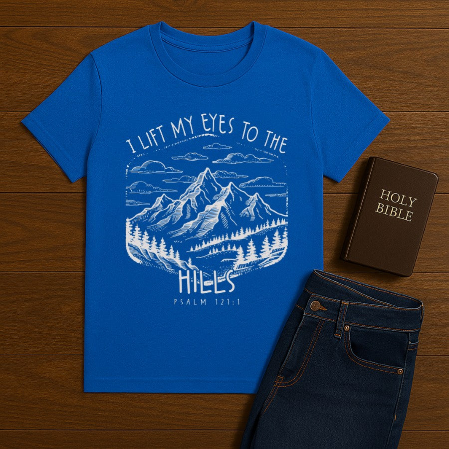 I Lift my eyes to the hills Tee