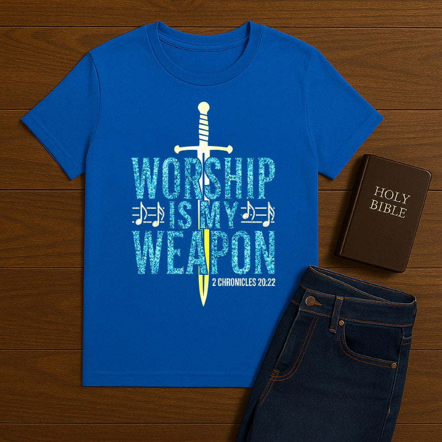 Worship is my Weapon Tee