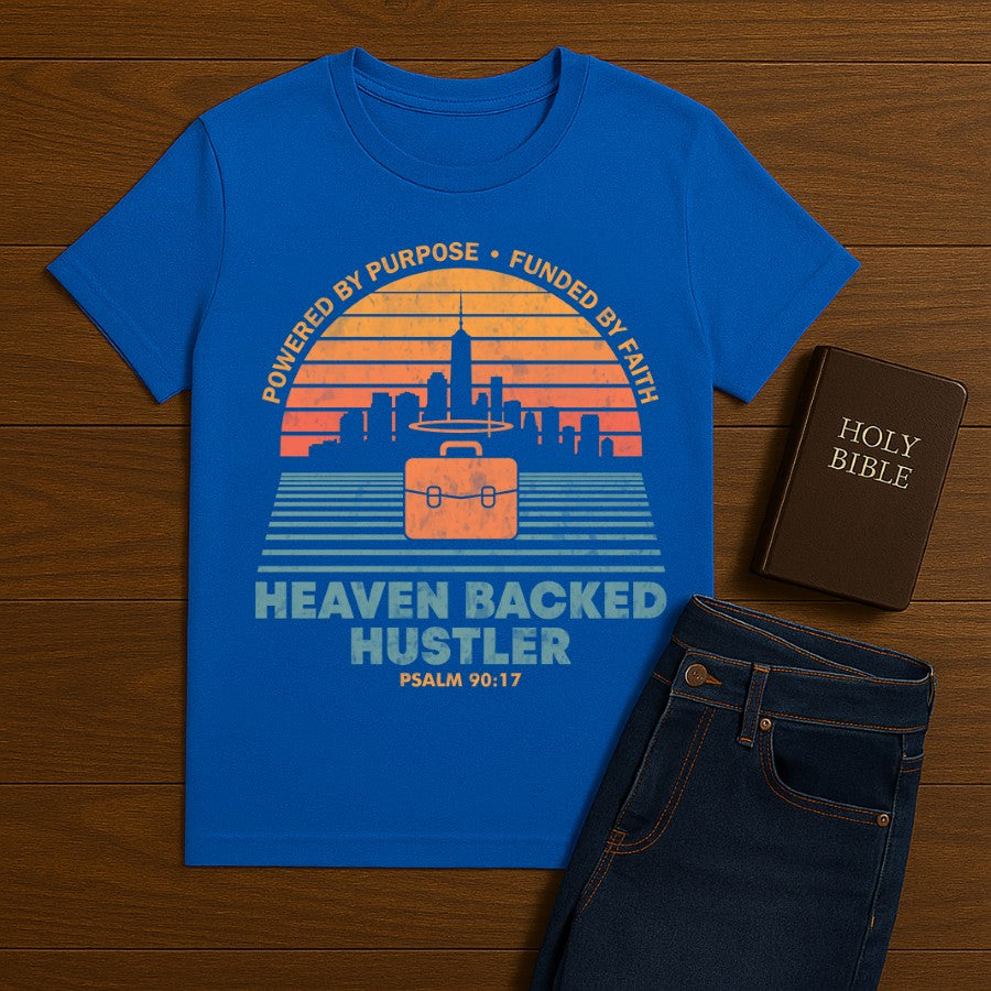 Heaven Backed Hustler Tee