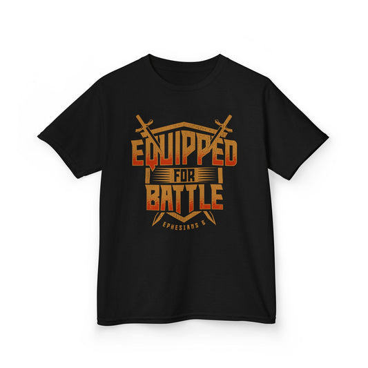 Equipped for Battle Kids Tee