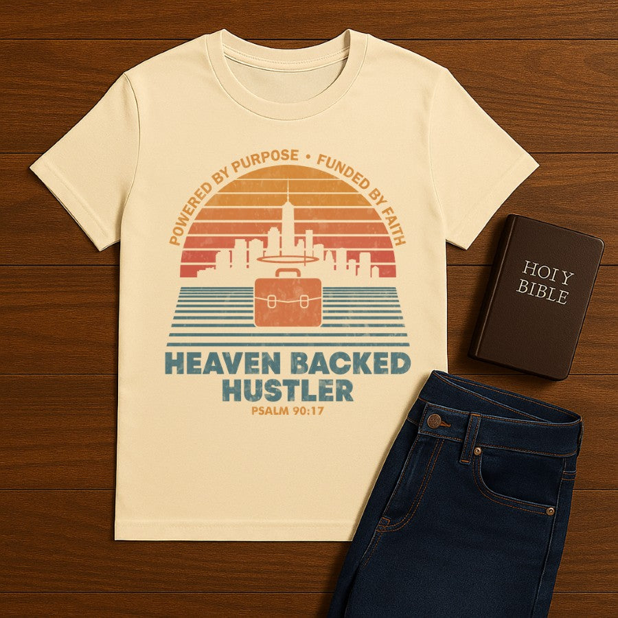 Heaven Backed Hustler Tee