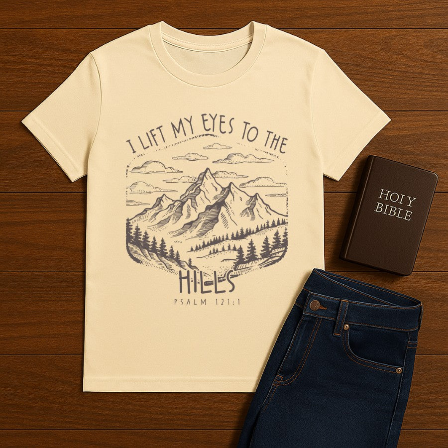 I Lift my eyes to the hills Tee