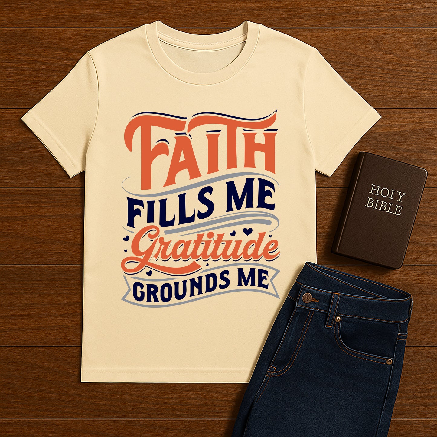 Faith fill me Gratitude Tee
