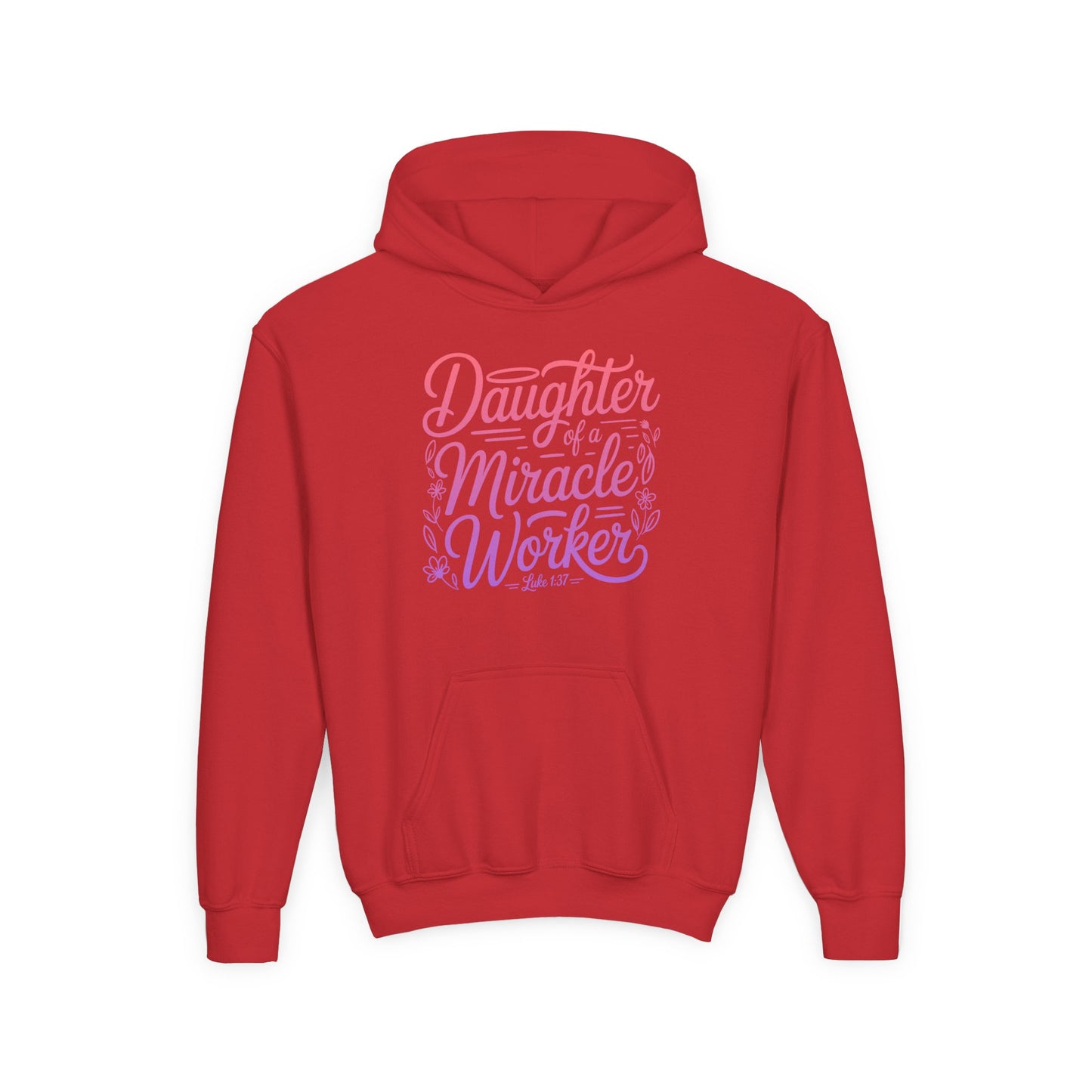 Daughter of a Miracle Worker Youth Hoodie
