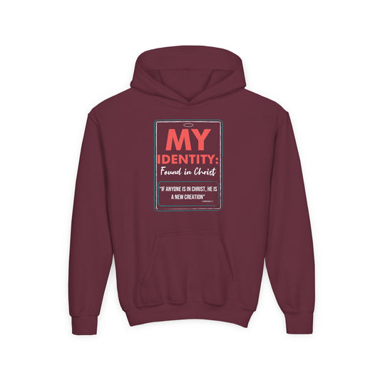 My Identity: Found in Christ Youth Hoodie