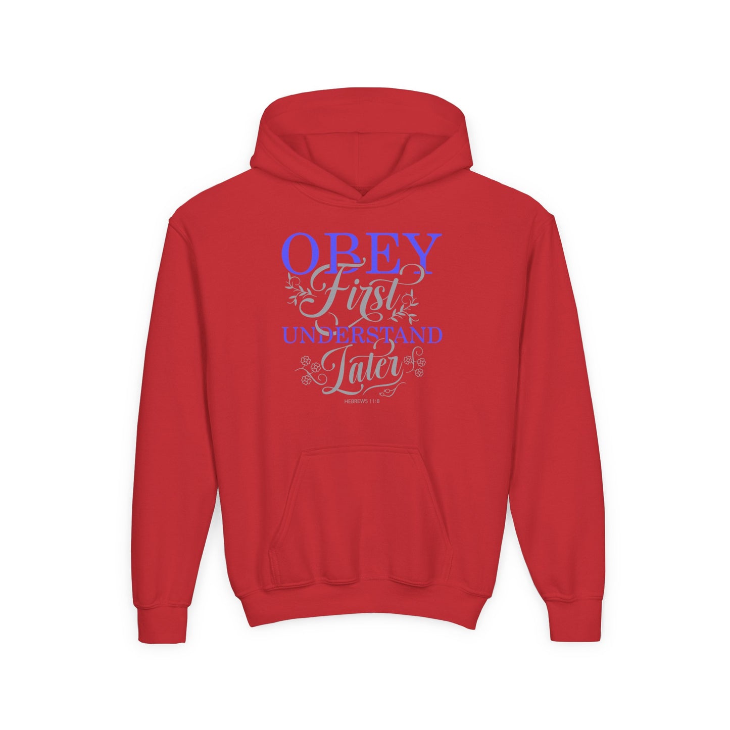 Obey First. Understand Later Youth Hoodie