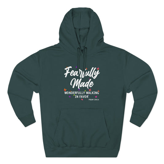 Fearfully Made — Wonderfully Walking in Favor Hoodie
