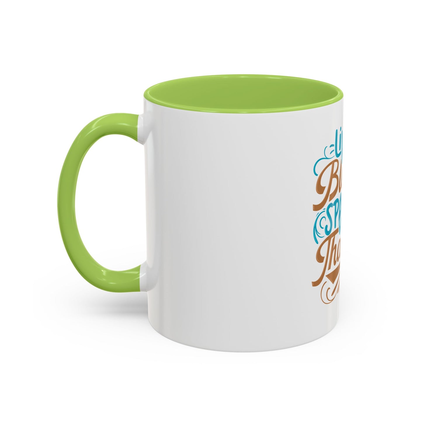 Living Blessed, Speaking Thankful Coffee Mug