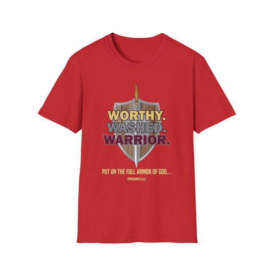 Worthy. Washed. Warrior Tee