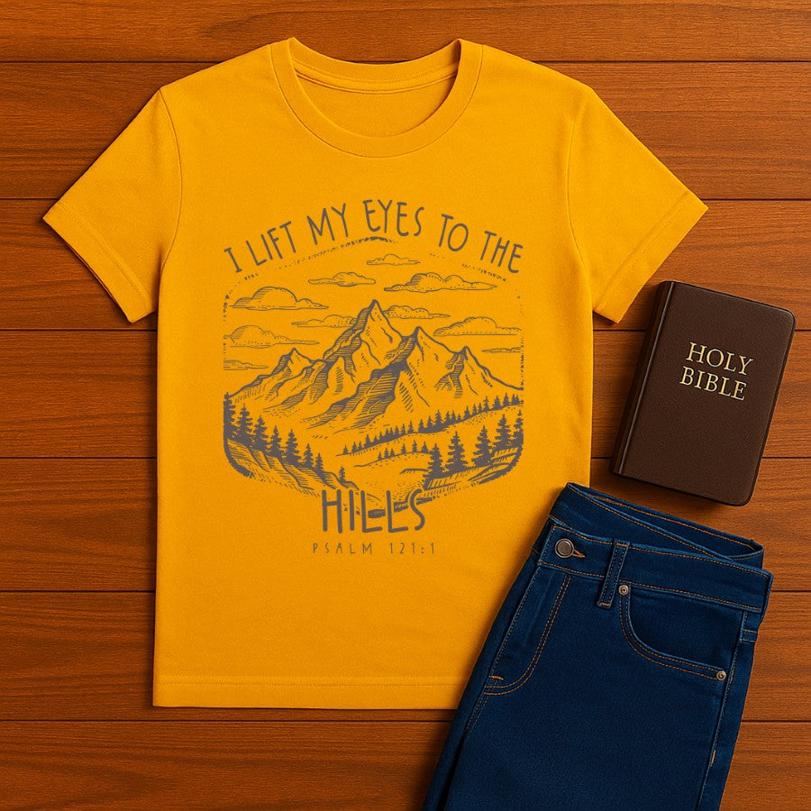I Lift my eyes to the hills Tee