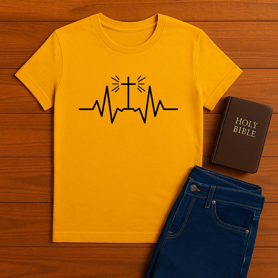 Cross Heartbeat Tee