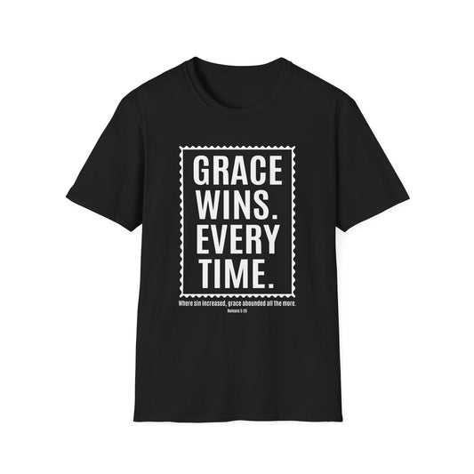 Grace Wins. Every Time Tee