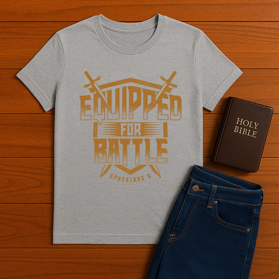 Equipped for Battle Tee