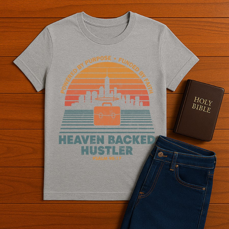 Heaven Backed Hustler Tee
