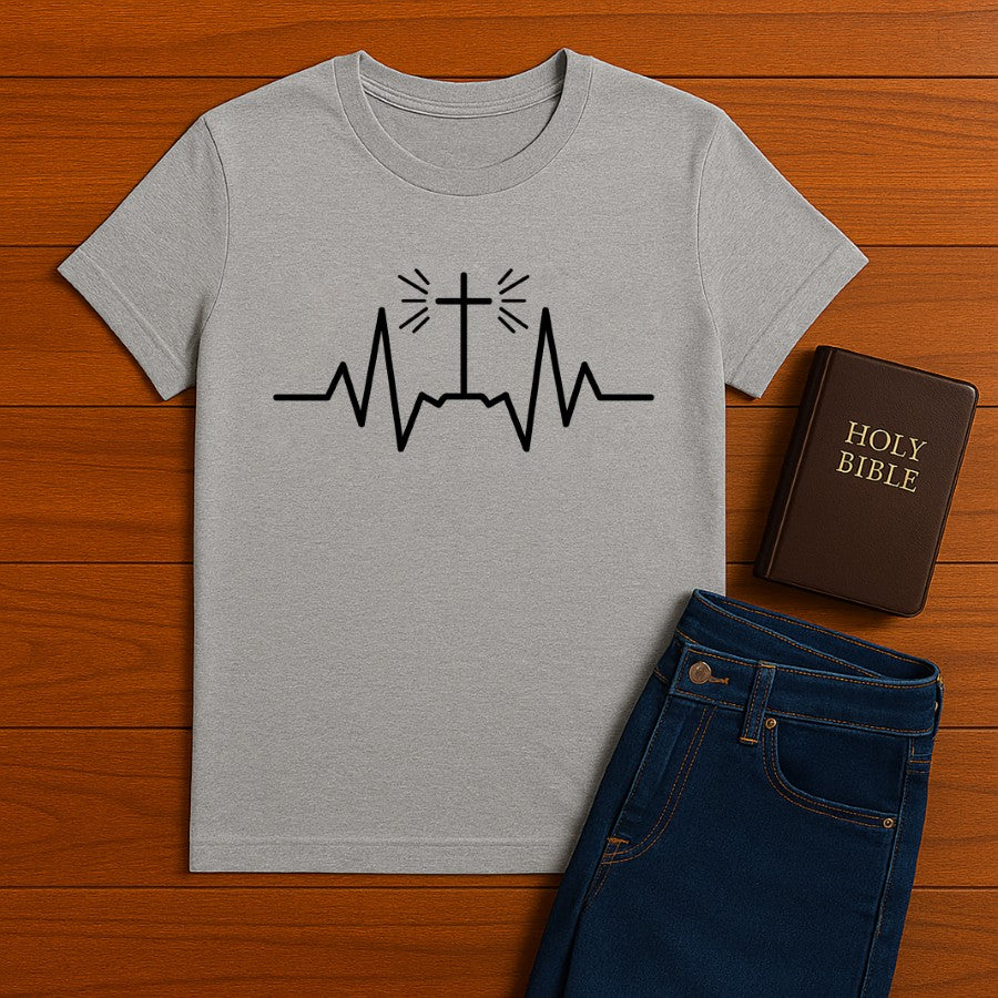 Cross Heartbeat Tee