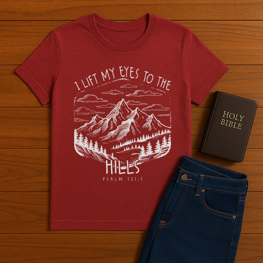 I Lift my eyes to the hills Tee
