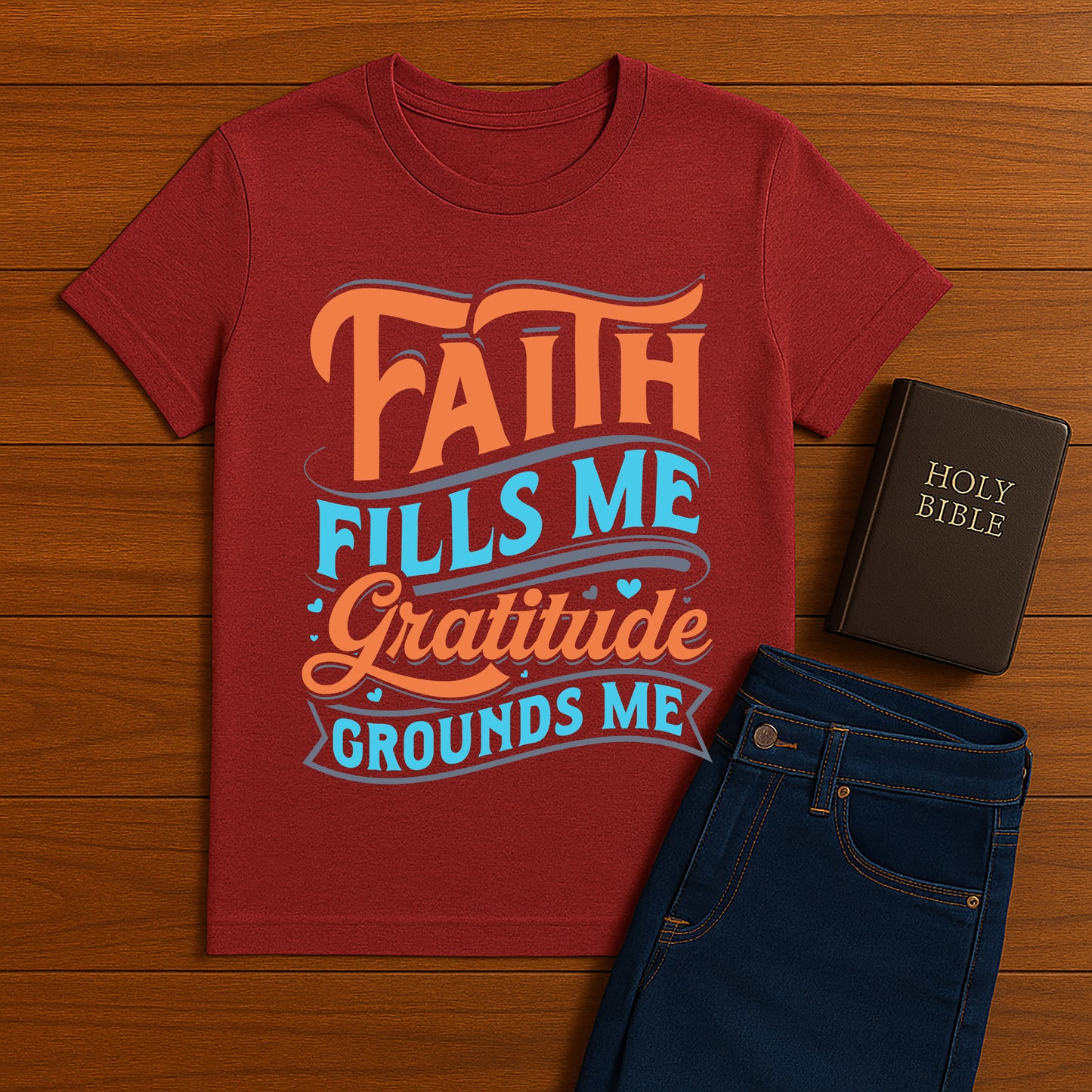 Faith fill me Gratitude Tee