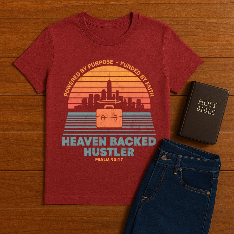 Heaven Backed Hustler Tee