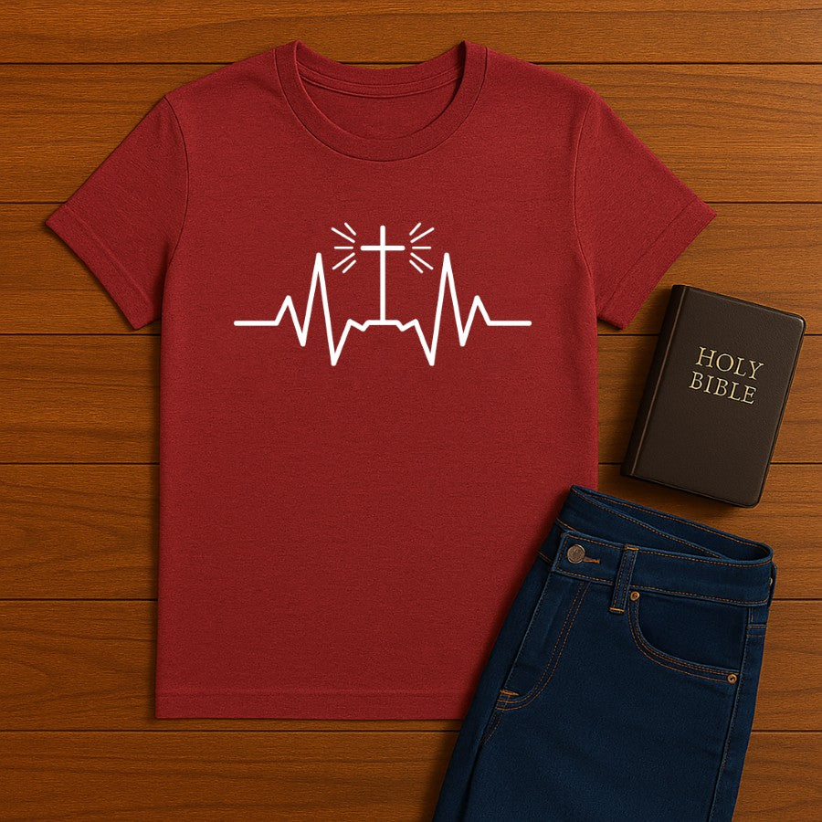 Cross Heartbeat Tee