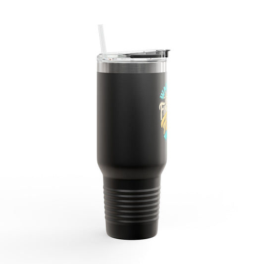 Walking in Financial Favor Travel Mug