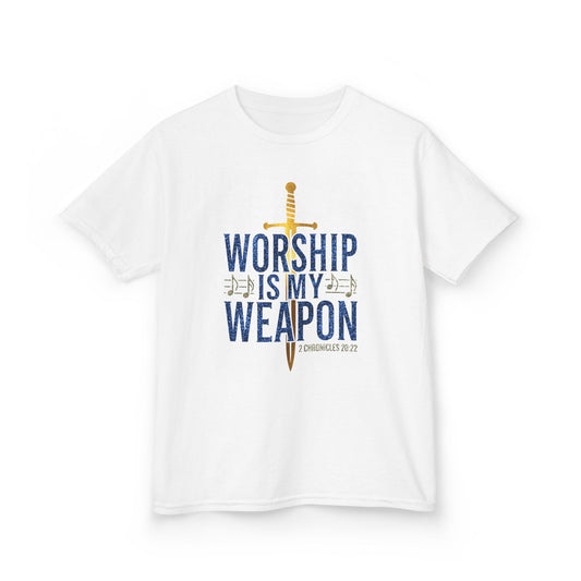 Worship is My Weapon Kids Tee