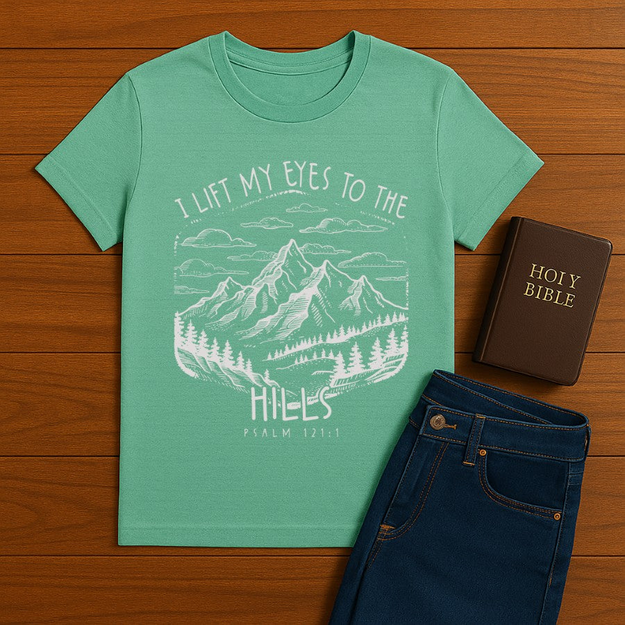 I Lift my eyes to the hills Tee