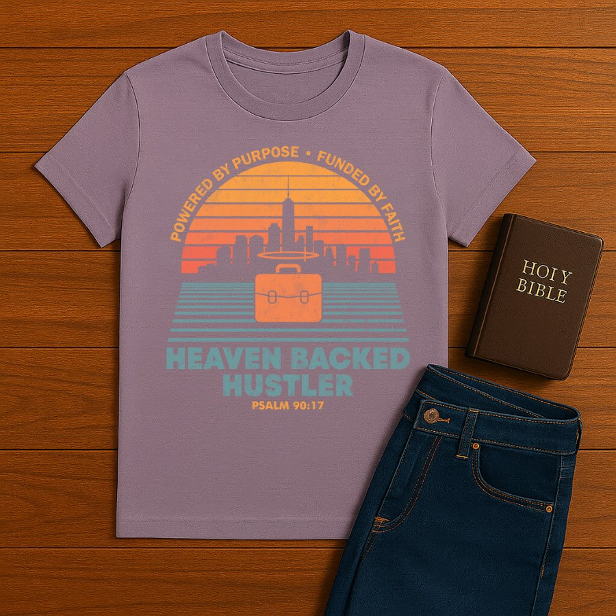 Heaven Backed Hustler Tee