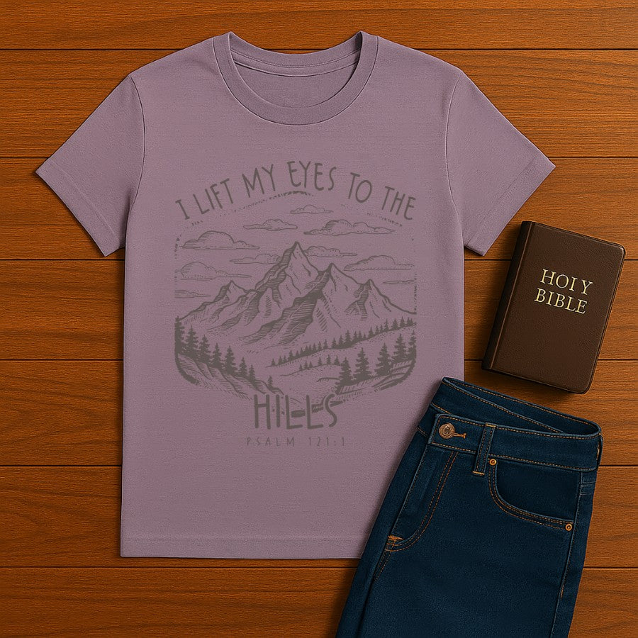 I Lift my eyes to the hills Tee