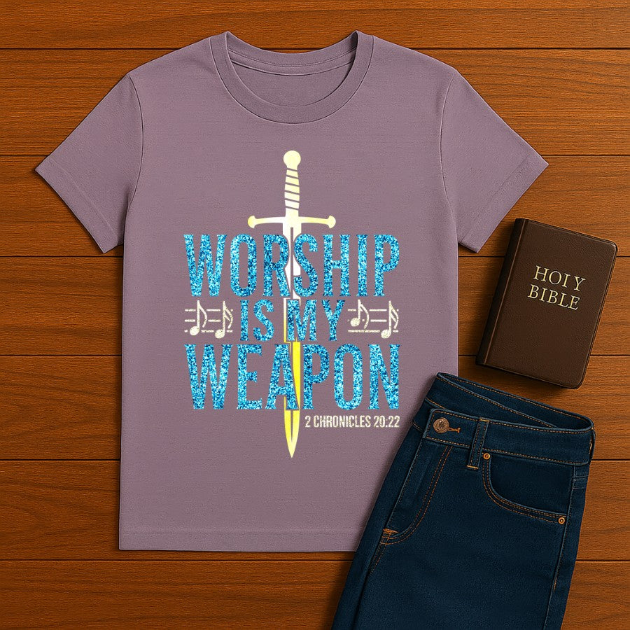 Worship is my Weapon Tee