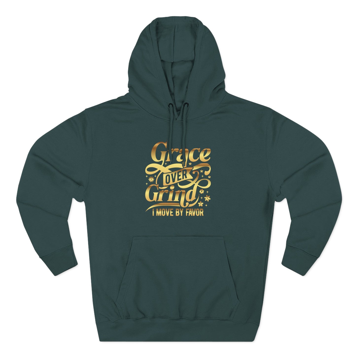 Grace Over Grind. I move by Favor Hoodie