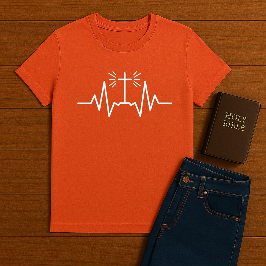 Cross Heartbeat Tee