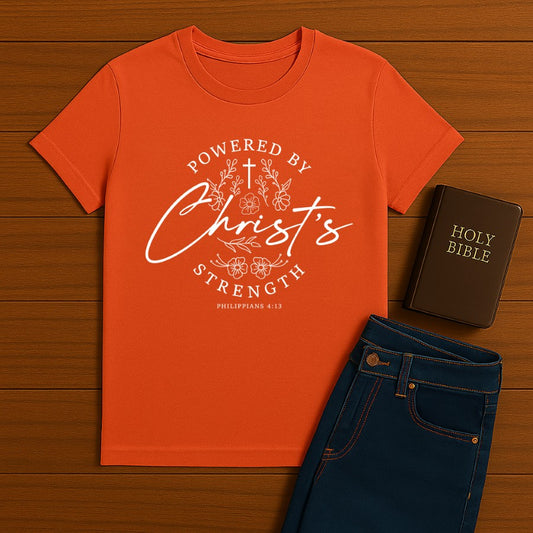 Powered By Christ Tee