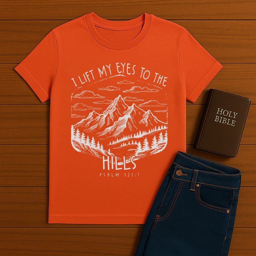 I Lift my eyes to the hills Tee