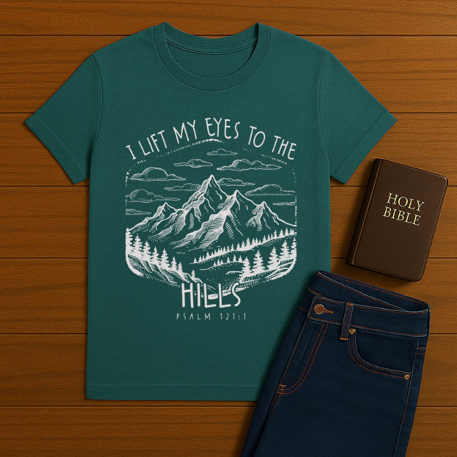 I Lift my eyes to the hills Tee
