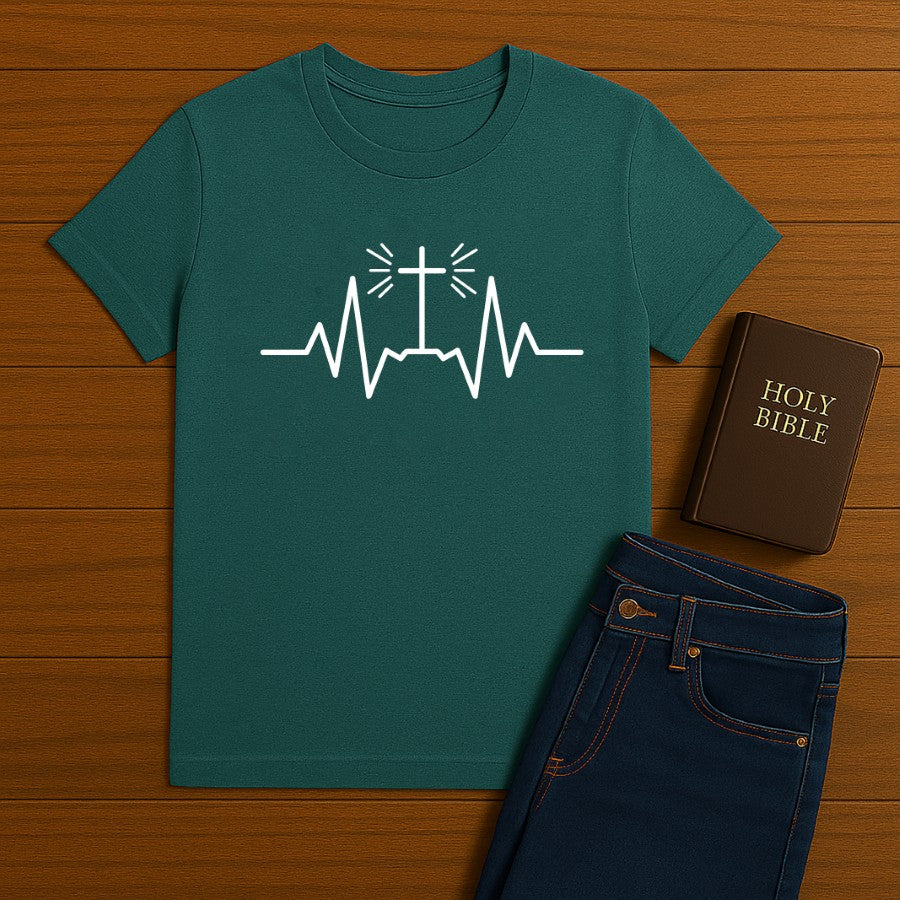 Cross Heartbeat Tee