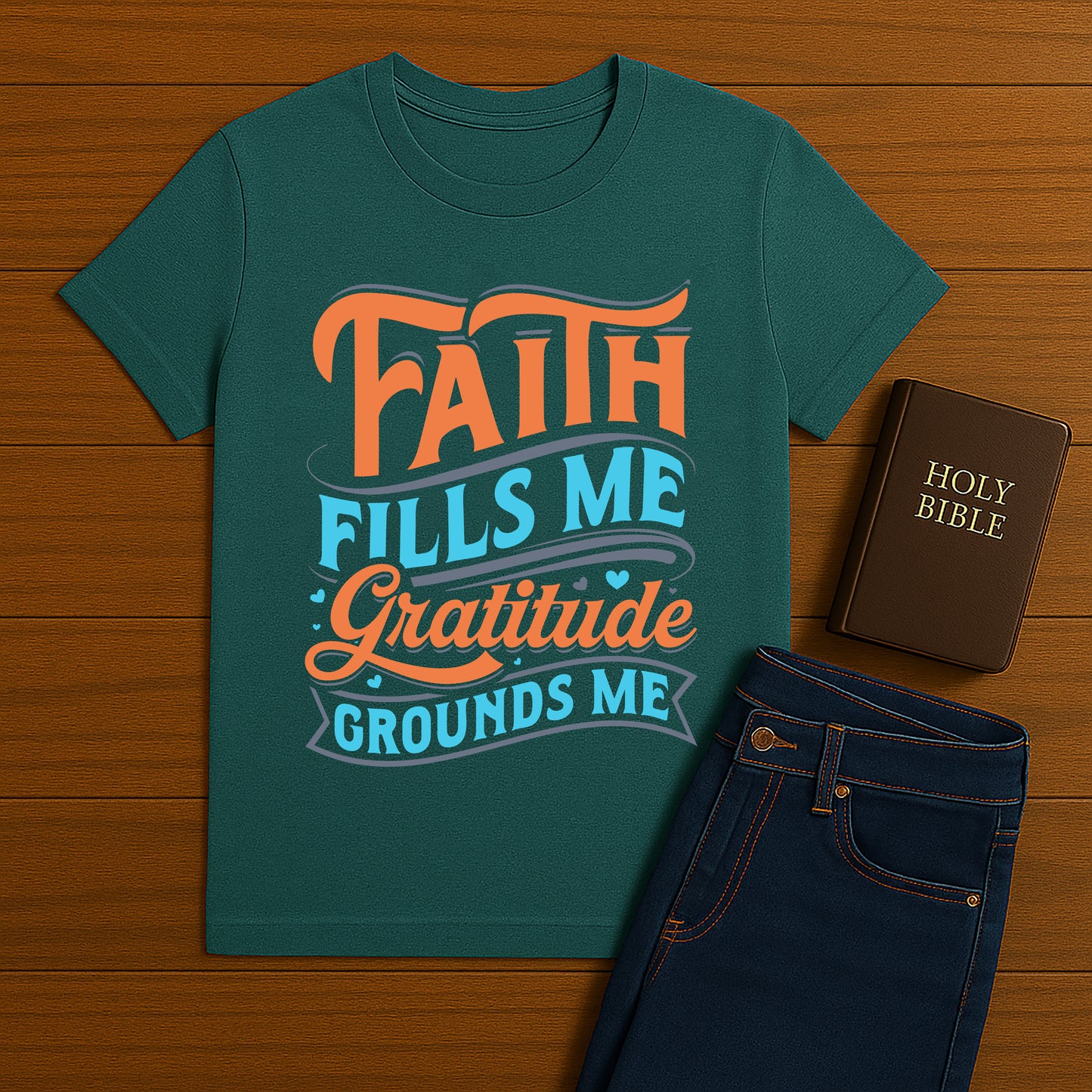 Faith fill me Gratitude Tee