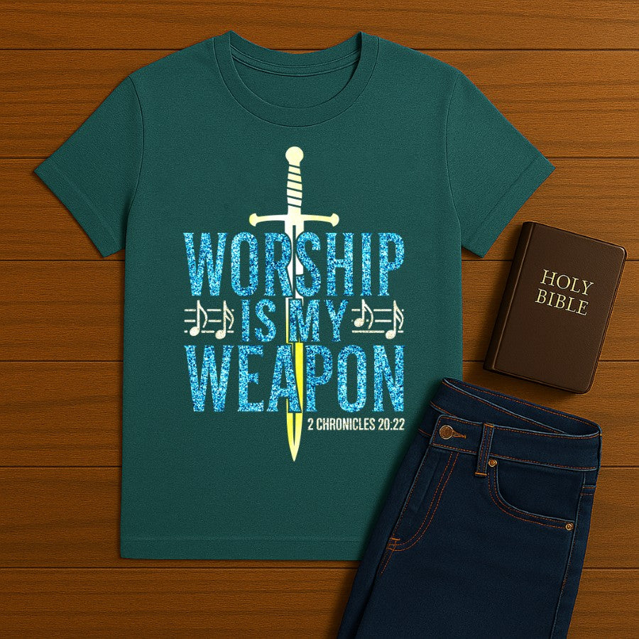 Worship is my Weapon Tee