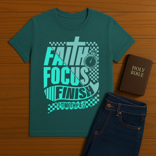 Faith Focus Finish Tee