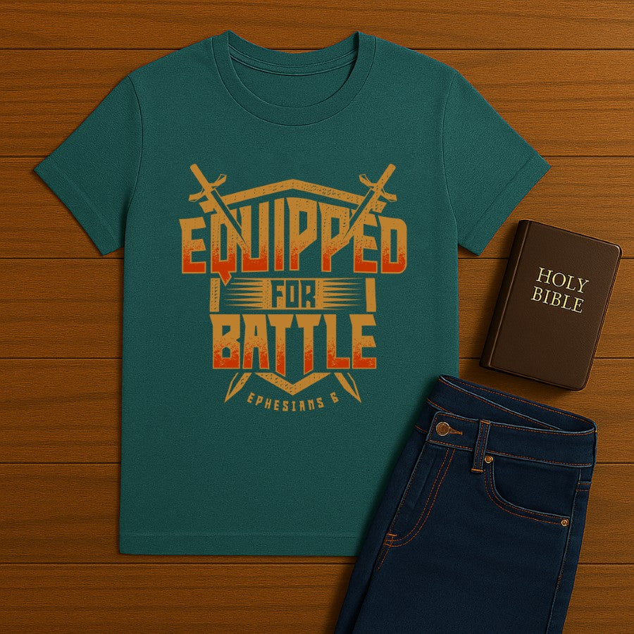Equipped for Battle Tee