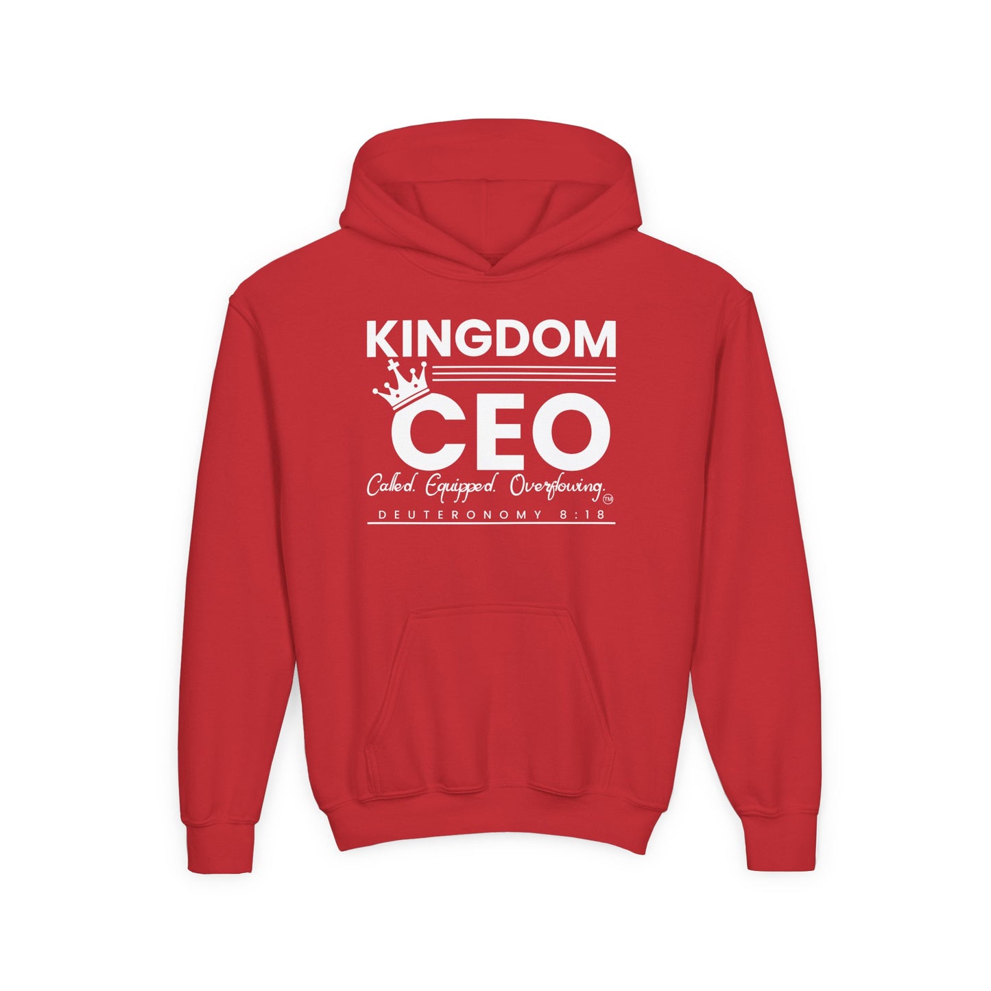 CEO: Christ Empowers Ownership Youth Hoodie
