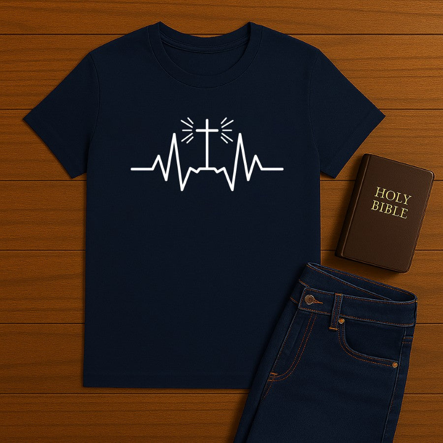 Cross Heartbeat Tee