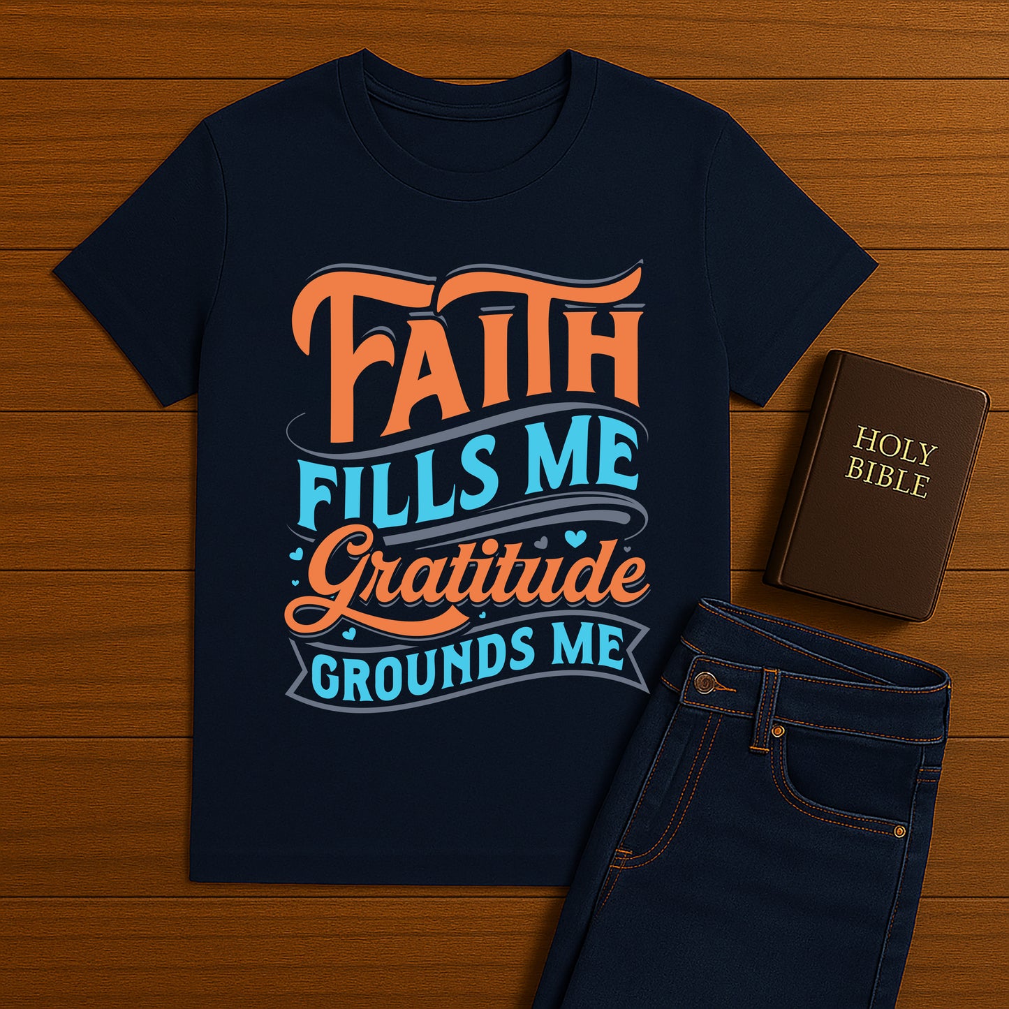 Faith fill me Gratitude Tee