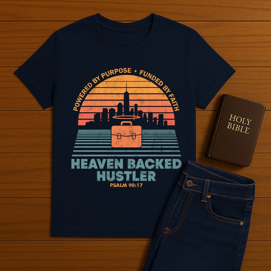 Heaven Backed Hustler Tee
