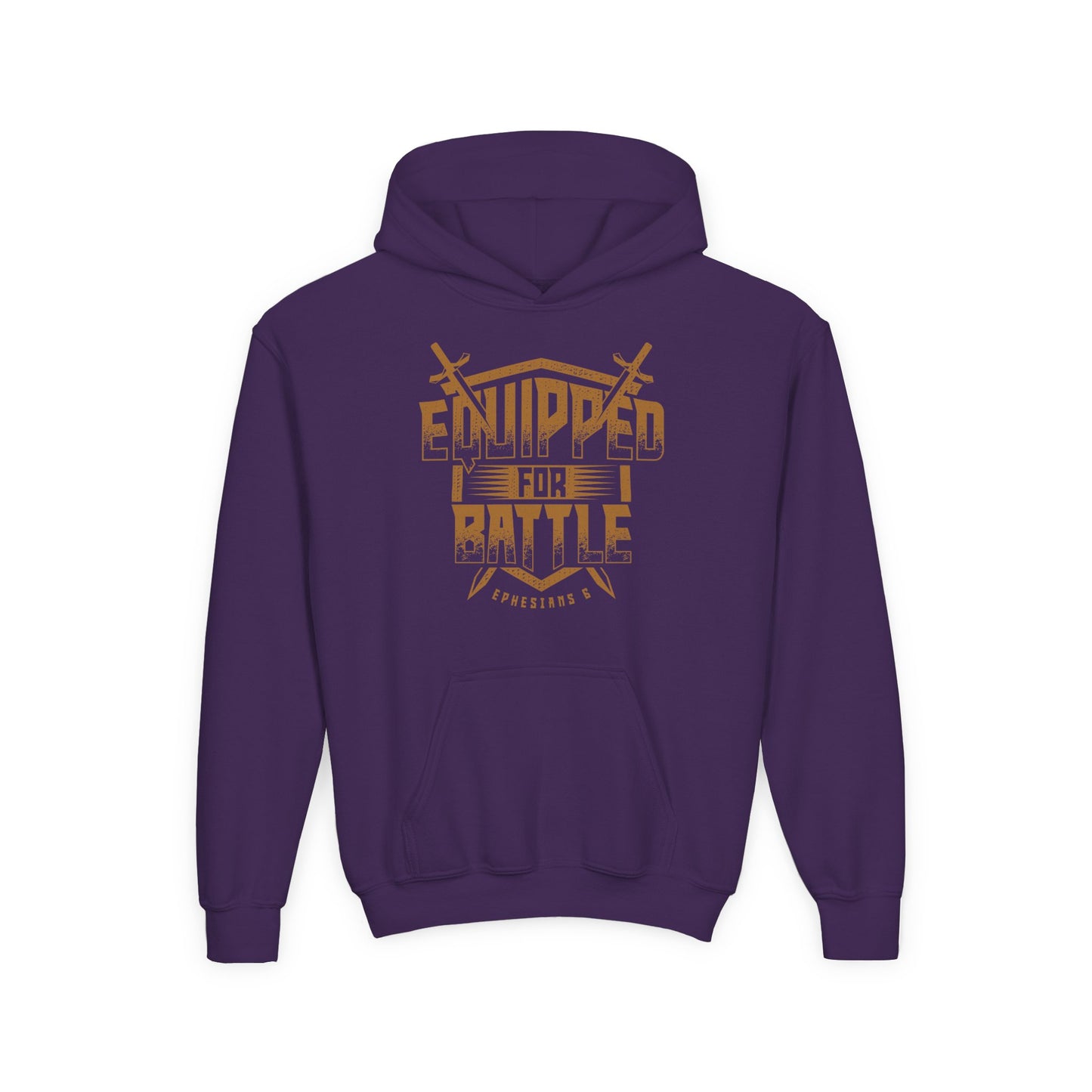 Equipped for Battle Youth Hoodie