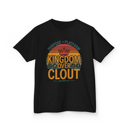 Kingdom Over Clout Kids Tee
