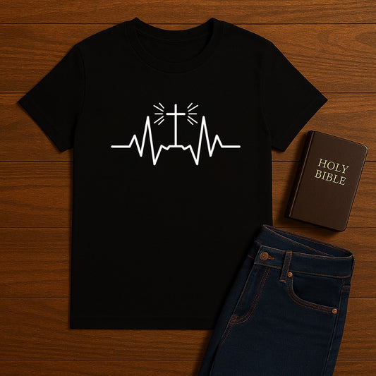 Cross Heartbeat Tee